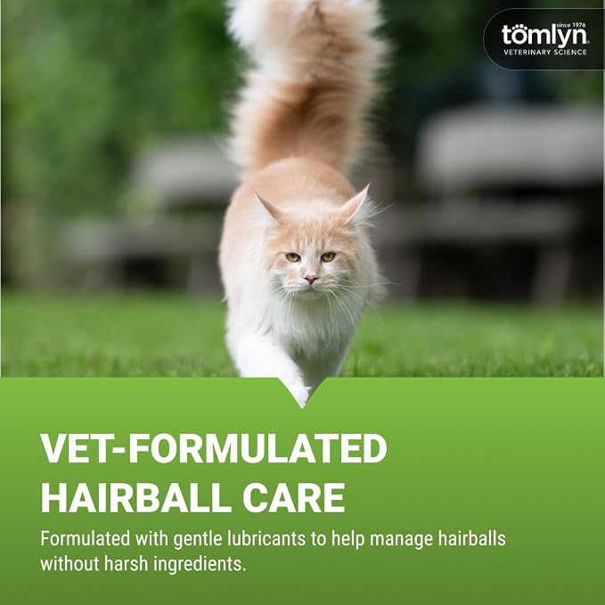 Tomlyn Laxatone Catnip-Flavored Hairball Remedy Gel for Cats, 4.25oz
