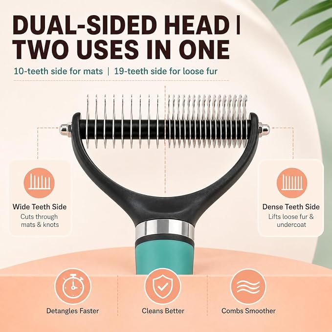 Dog Brush (Orange)