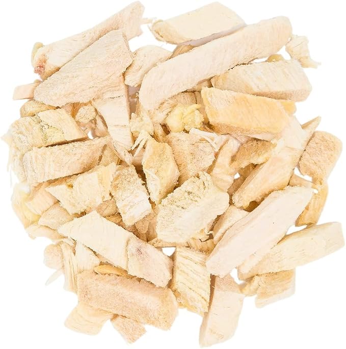 hotspot pets Freeze Dried Chicken Treats for Cats & Dogs -1LB Big Bag- USA Made- Healthy Single Ingredient-Resealable Bag, All Natural Grain-Free (Chicken Breast)- Perfect for Training, Topper & Snack