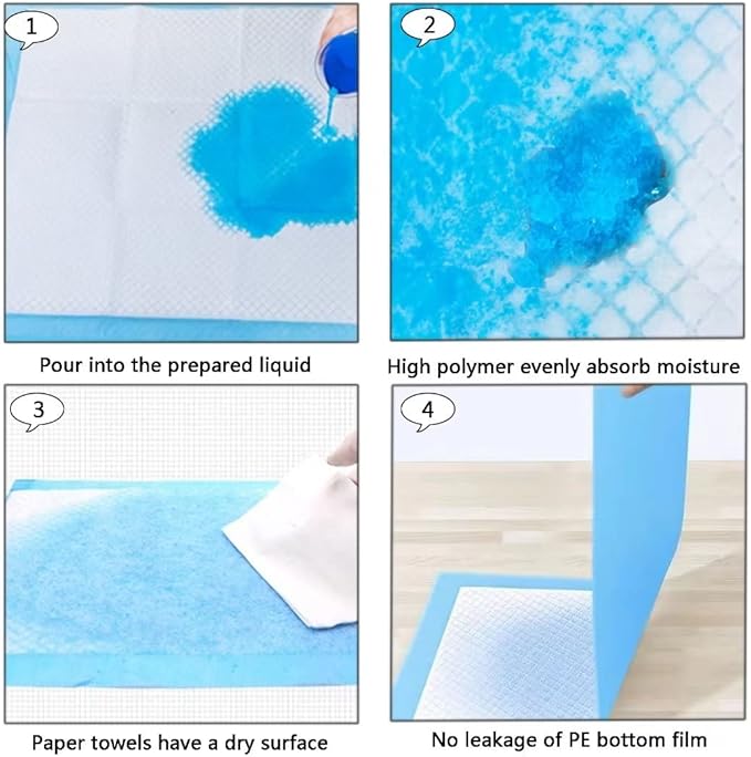 Extra Large Puppy Pads,36"x36" Pee Pads for Dogs,40 Count Training Dog Pee Pads Absorbent & Leak-Proof &Quick Dry,Disposable Pet Potty Pads for House Training Dogs Cats, Rabbits.