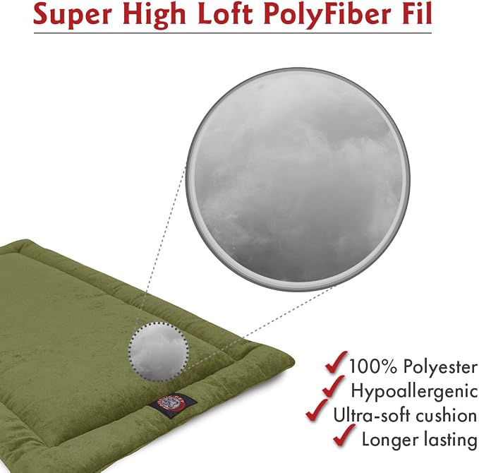 Majestic Pet 720570930247 Villa Crate Dog Bed Mat, Fern, 48"