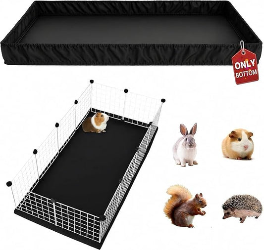 PJYuCien C&C Cage Bottom 24"x48", Easy to Install | Use as Top, Use as Bottom and Top Set, Protect Floor, Saves Time and Effort,for Guinea Pig and Other Small Animals