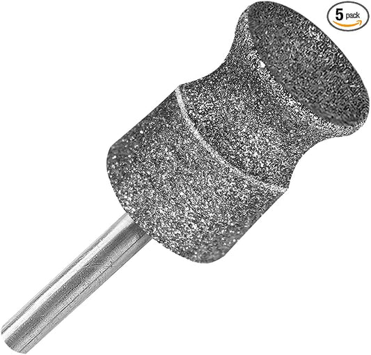 Diamond Dremel Dog Nail Grinder Bits for Rotary Tool-1/8'' Dremel Dog Nail Grinder Attachment-Pet Bit Work for Animals Nail Care (XX Large Q)