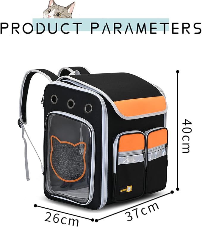 Pet Carrier Trolley Wheels for Dogs Cats,Foldable Soft-Sided Pet Travel Rolling Carrier Bag with Removable Wheels Telescopic Handle for Carrying Dogs, Cats, Pets and Accessories
