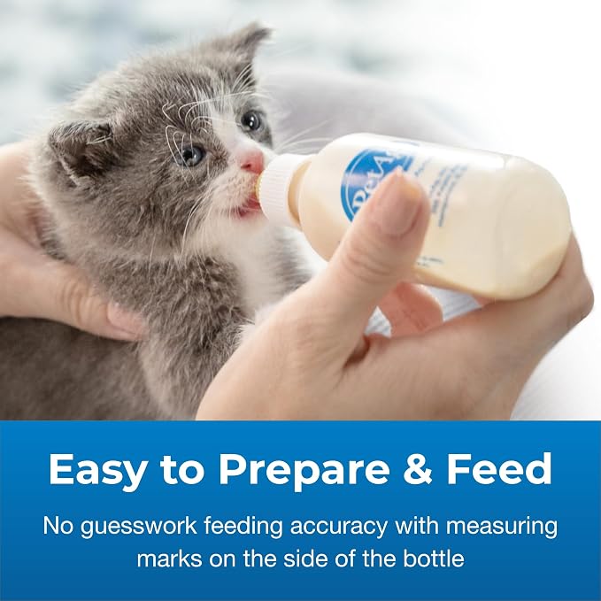 Pet-Ag Nursing Kit - 4 oz, Pack of 2 - Promotes the Natural Feeding of Liquids to Baby Animals - Each Kit Includes 4 oz. Bottle with Cap, 3 Nipples & Cleaning Brush