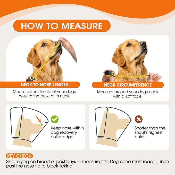 Dog Cone Collar After Surgery, Soft Cone for Small Dogs to Stop Licking, Adjustable Elizabethan Collar for Dogs, Lightweight Breathable Dog Recovery Cones for Wound Healing & Hot Spots