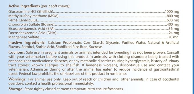 Healthy Breeds Flat Coated Retriever Z-Flex Max Hip and Joint Soft Chews 50 Count