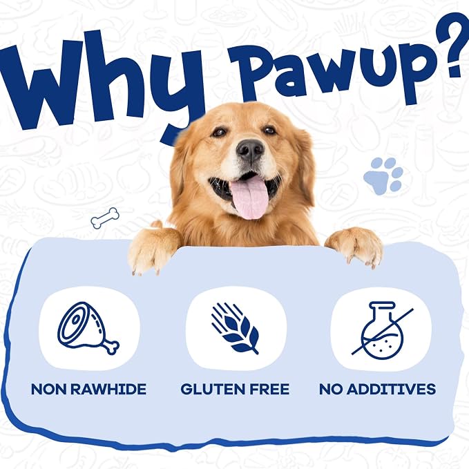 PAWUP Duck Wrapped Cod Skin Rolls Dog Treats, Natural Fish Skin Chews with Real Duck, Rawhide-Free Dog Snacks for Small & Medium Dogs, 12.5 oz (12-15 Count)