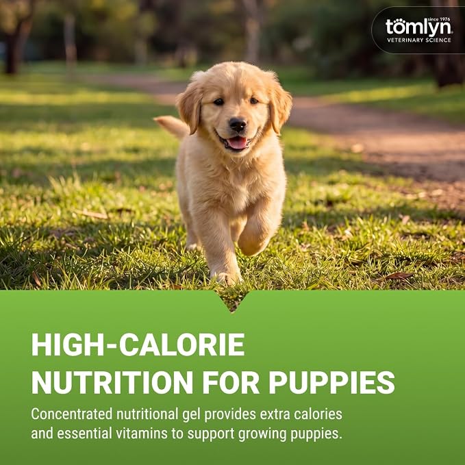 Tomlyn High Calorie Nutritional Gel for Puppies, (Nutri-Cal) 4.25 oz