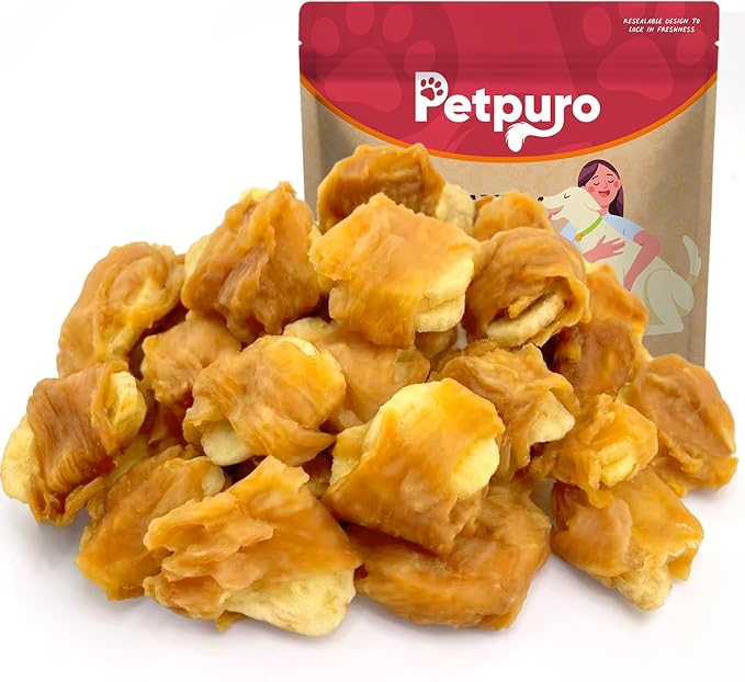 Chicken Wrapped Banana Dog Treats, Gluten and Grain Free Chicken Banana Chips, Healthy Chewy Dog Bites for Puppy and Small Dogs 1.35 Pound