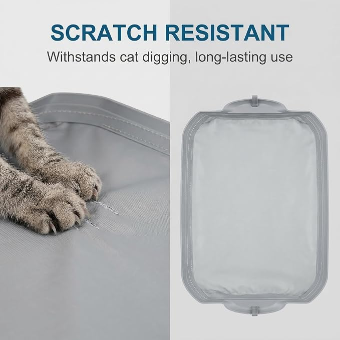 Fabric Soft Basin Replacement Liner for Self-Cleaning Cat Litter Box,Cat Litter Boxes Replacement Pad,Waterproof,Easy to Install Litter Box Cleaning Parts,Automatic Litter Box Liners