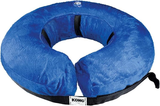 KONG - Cloud Collar - Plush, Inflatable E-Collar - For Injuries, Rashes and Post Surgery Recovery - For Extra Small Dogs/Cats