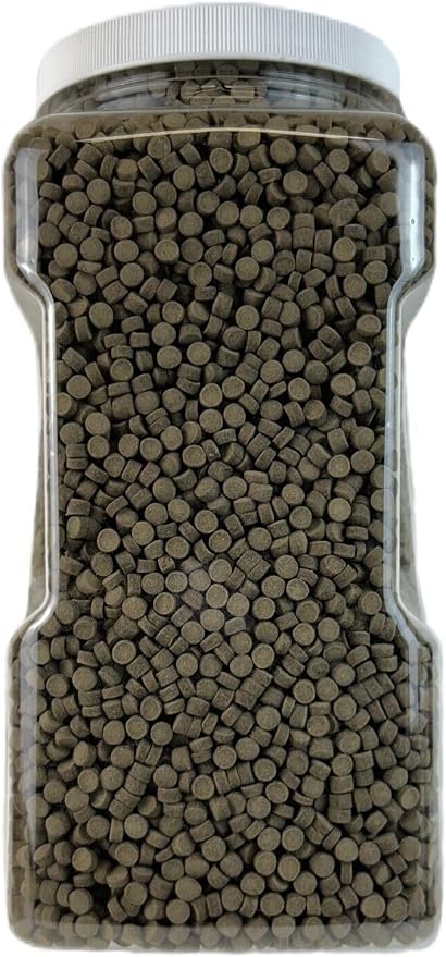 8mm - 5/16" Carnivore Sinking Pellets for Carnivore Cichlids, Catfish, Monster Fish, Bottom Fish, All Large Fish, Also Koi & Pond Fish. - WL…5-lbs 8oz Jar