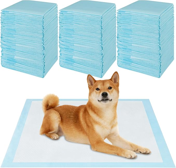 PETSITE Dog Pee Pads 36"x24"-150 Count, Dog and Puppy Potty Training Pads Super Absorbent & Leak-Proof, XL Disposable Pet Piddle Pad and Potty Pads for Dogs, Puppies, Doggie