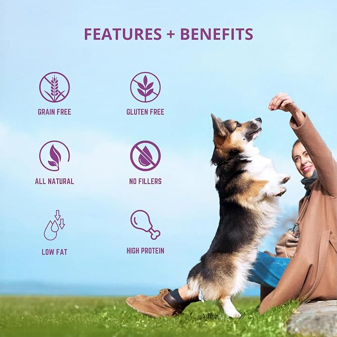 Meow Woof Freeze Dried Lamb Liver Dog Treats, Single Ingredient, High Protein Natural Dog Treats, Grain Free Training Treats for Dogs & Puppies, Freeze Dried Liver Treats for Dogs, 113g