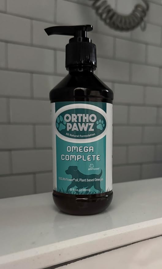 Omega 3-6-9 Supplement for Dogs, Skin & Joint Support, 8 oz | Contains SDA and GLA fatty acids to help support joint function, mobility and everyday comfort in dogs.