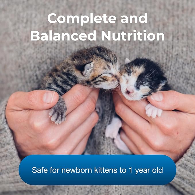 PetAg KMR Kitten Milk Replacer Powder - 5 lb - Powdered Kitten Formula with Prebiotics, Probiotics & Vitamins for Kittens Newborn to Six Weeks Old - Easy to Digest