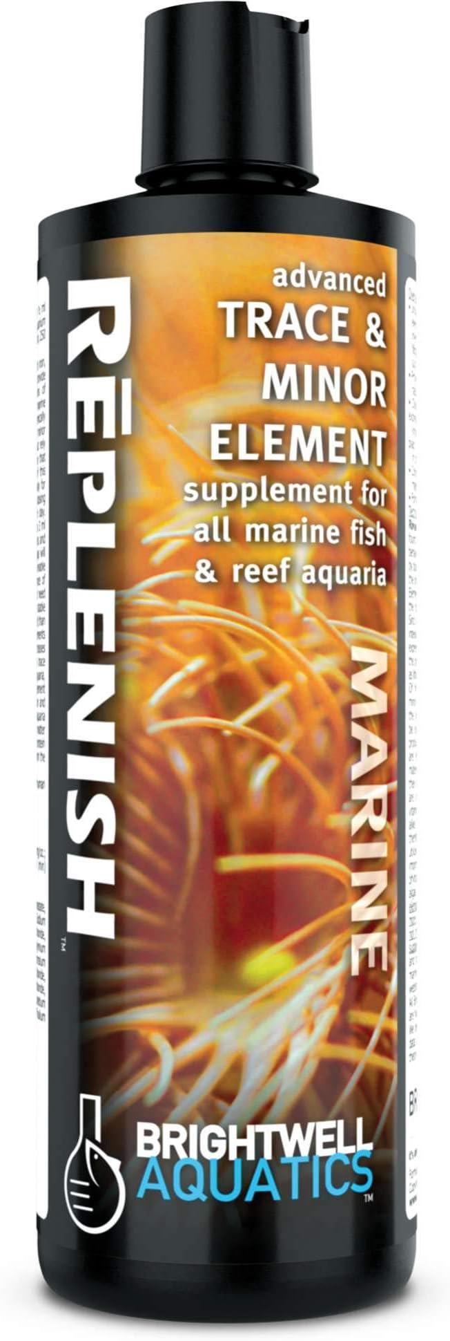 Brightwell Aquatics Replenish Trace Element Supplement for Reef Tanks, 125 ml