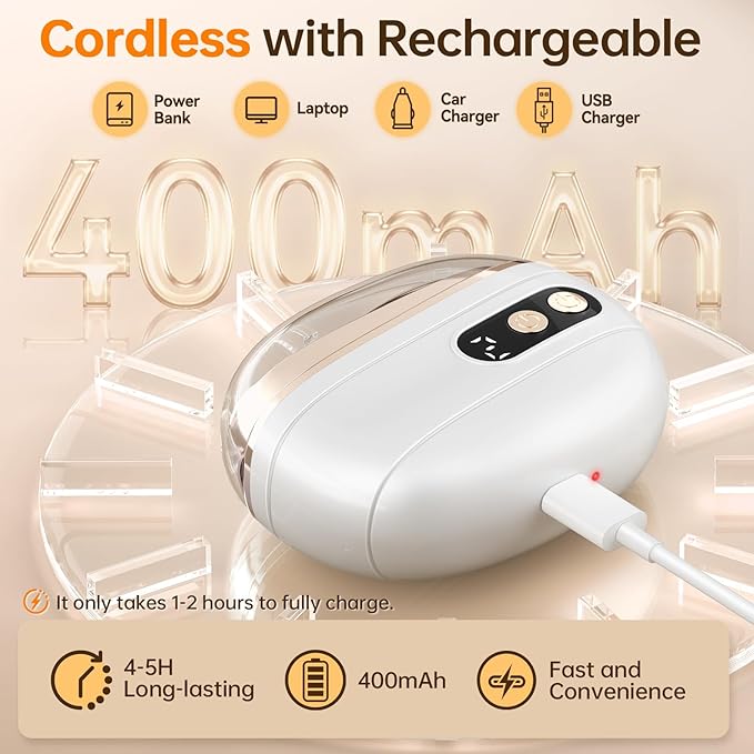 Electric Nail Clipper 2026 Upgraded 3 in 1 Rechargeable Automatic Nail Trimmer with LED Light & Clip Storage - USB Rechargeable for Baby, Kids,Seniors, Adults