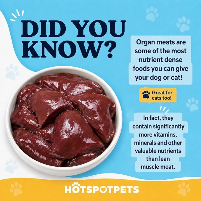 hotspot pets Freeze Dried Lamb Liver Treats for Cats & Dogs (1 Pound Bag 300+ pcs) Made in USA - Healthy, Single Ingredient Training Treats & Cat Snacks, Perfect Bite Size Snack