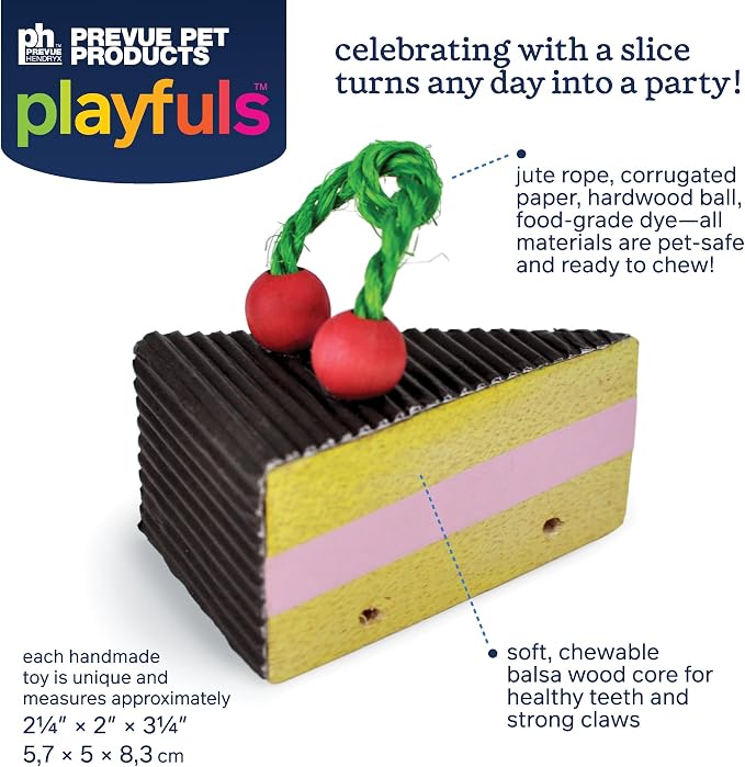 Prevue Pet Products Celebration! Small Animal Mineral Chew Toy Bundle - Cage Accessories & Enrichment Toys for Chewing, Dental Health, Boredom Relief, and Teeth Grinding, for Bunnies, Hamsters, & More