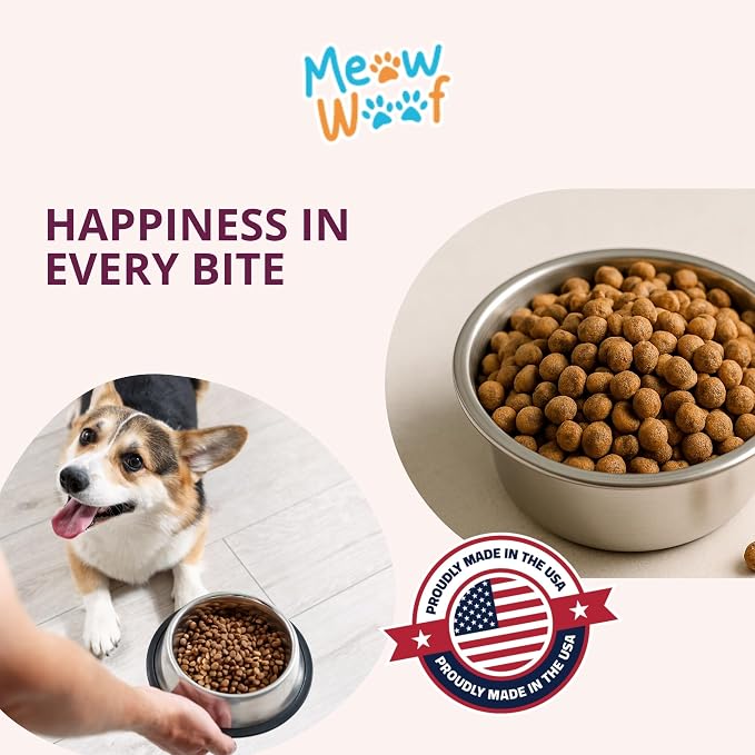 Meow Woof Freeze Dried Beef Liver Dog Treats, Single Ingredient, High Protein Natural Dog Treats, Grain Free Training Treats for Dogs & Puppies, Freeze Dried Liver Treats, 113g