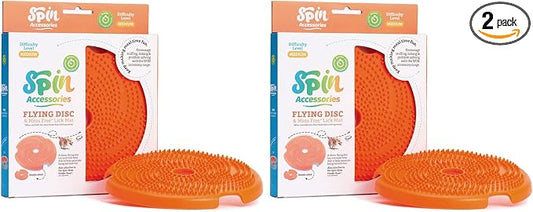 PetDreamHouse Spin Slow Dog Bowl Accessory, Double Sided Lick Mat Insert (Pack of 2)