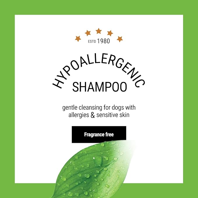 The Coat Handler Hypoallergenic Dog Shampoo, 1 Gallon - All Natural Ingredients, for Pets with Sensitive Skin, Hypoallergenic, 5 to 1 Concentration, Non-Scented