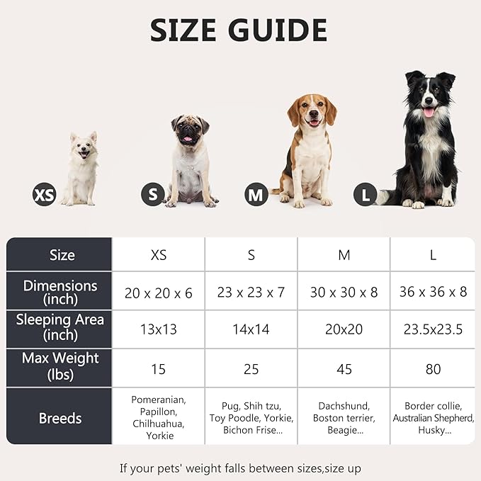 MIXJOY Orthopedic Dog Bed Comfortable Donut Cuddler Round Pet Beds Ultra Soft Washable Dog and Cat Cushion Bed (36'', Brown)