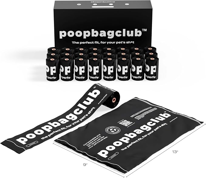 Unscented Dog Poop Bags - Extra Thick Leak Proof for Dogs - Certified Compostable - Earthminded Essential Accessory for Daily Walks and Easy Cleanup - 360 Bags