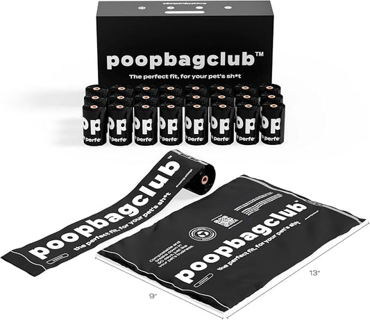 Unscented Dog Poop Bags - Extra Thick Leak Proof for Dogs - Certified Compostable - Earthminded Essential Accessory for Daily Walks and Easy Cleanup - 360 Bags