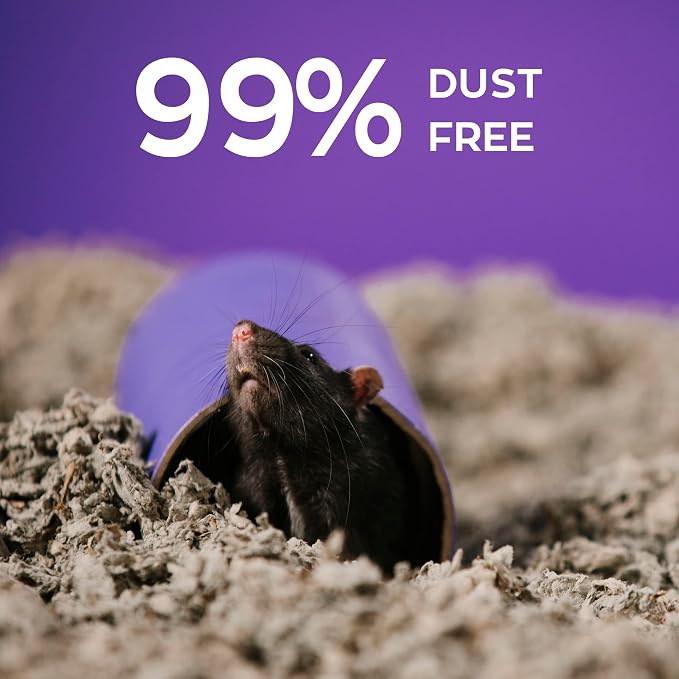 Carefresh Small Pet Bedding, 99% Dust-Free Natural Paper with Superior 10 Day Odor Control & Absorption for Guinea Pigs, Hamsters, Rabbits, & Rats, 60 L