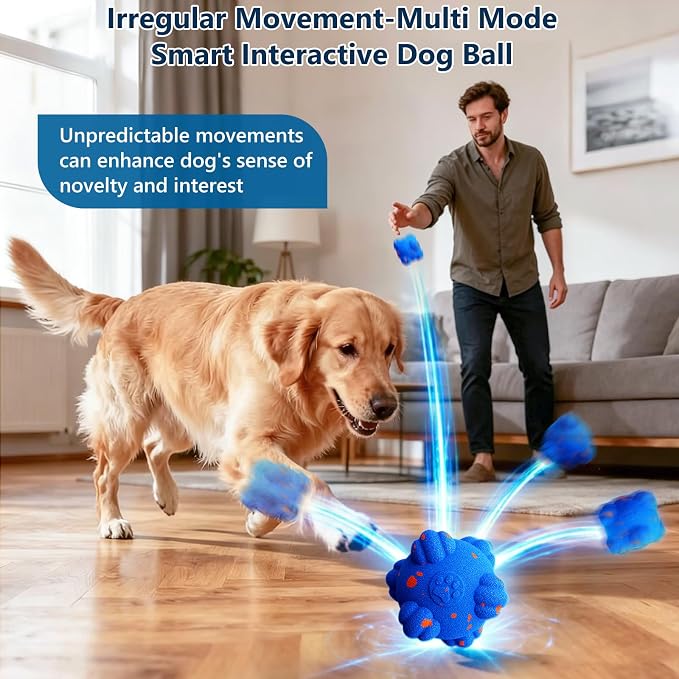 Dog Toy Ball, Blue