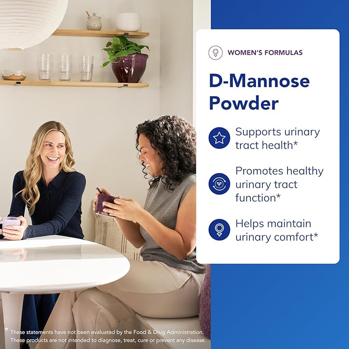 Pure Encapsulations D-Mannose Powder - for Urinary Tract Support - Urinary Tract Support & Bladder Health* - Easy Dissolve Powder - Non-GMO & Vegan - 1.76 oz