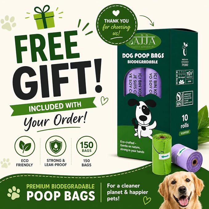 Pink Collapsible Travel Dog & Cat Bowl – BPA-Free Silicone & 18/8 Stainless Steel, Portable Non-Slip Food & Water Bowl with Handle, Bottle/Poop Bag Holder – Claim Your