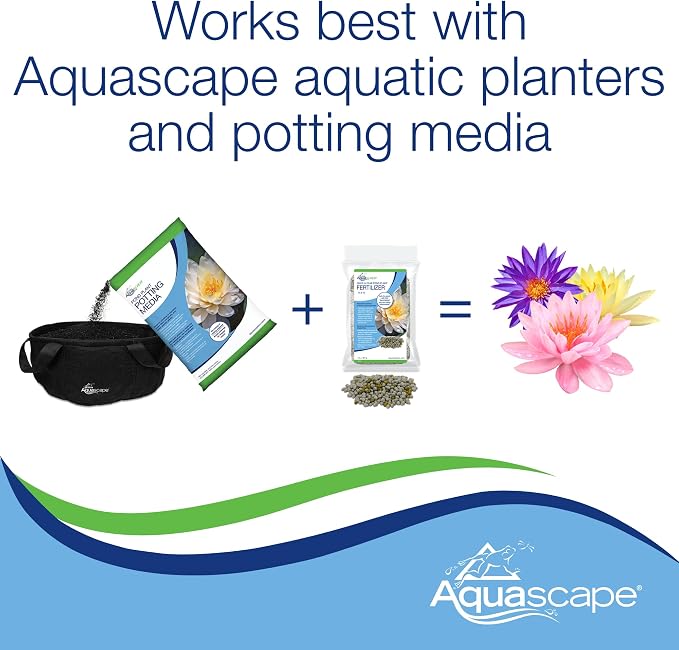 Aquascape Once-A-Year Pond Plant Fertilizer, Granular, 7 Lb / 3.18 Kg, Long-Lasting Nutrients for Water Garden Plants, 89014