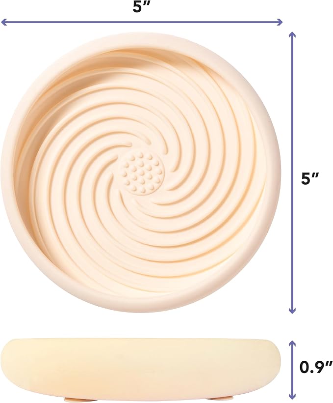 Lick Dish 2-Pack Bundle – Silicone Lick Mats for Cats and Kittens - Dishwasher Safe Pet Products