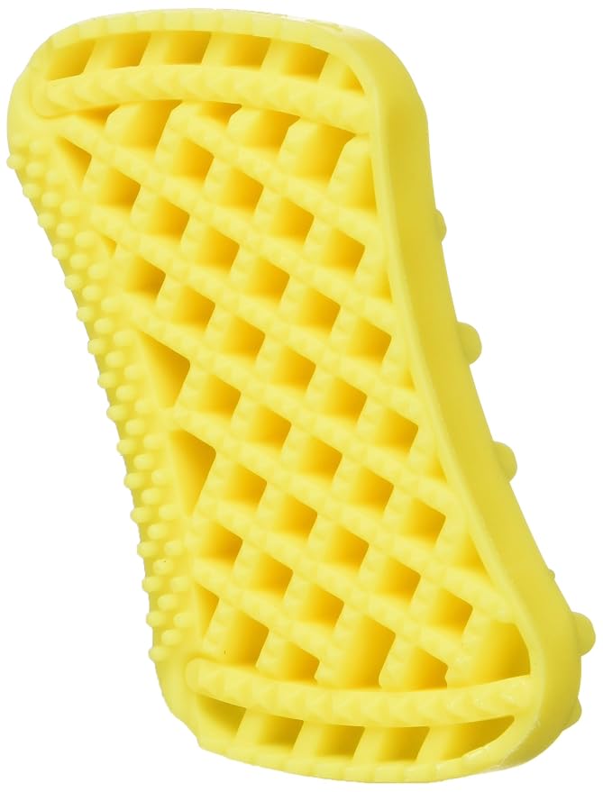 Pet + Me Multi-functional Grooming Brush for Short Hair Dog, Yellow