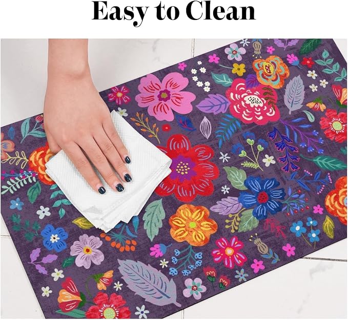 Dog Food Mats for Floors, Absorbent Dog Bowl Mat for Food and Water Dispenser, Quick Dry Cat Food Mat Pet Supplies