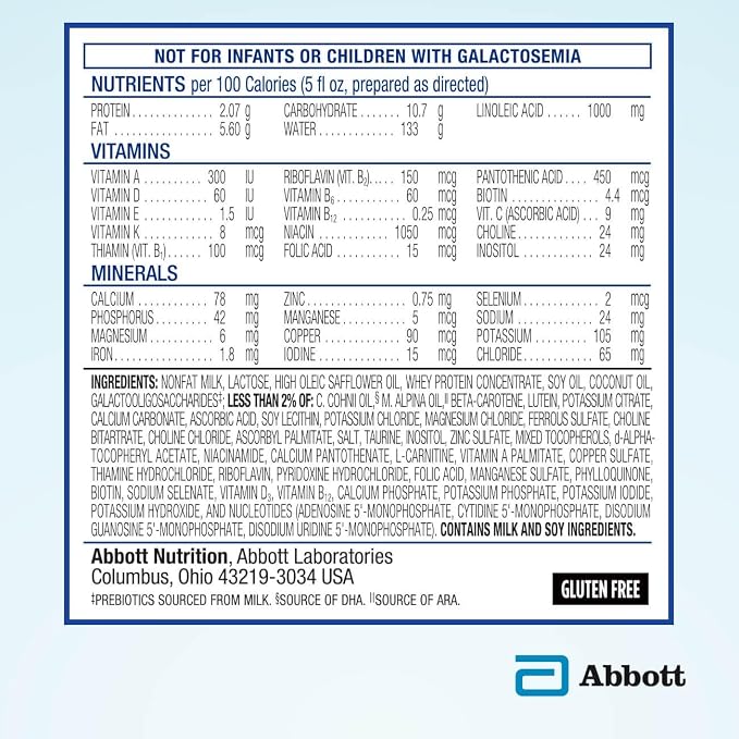 Similac Advance Infant Formula with Iron, Ready-to-Feed Baby Formula, 32-fl-oz Bottle, Pack of 6