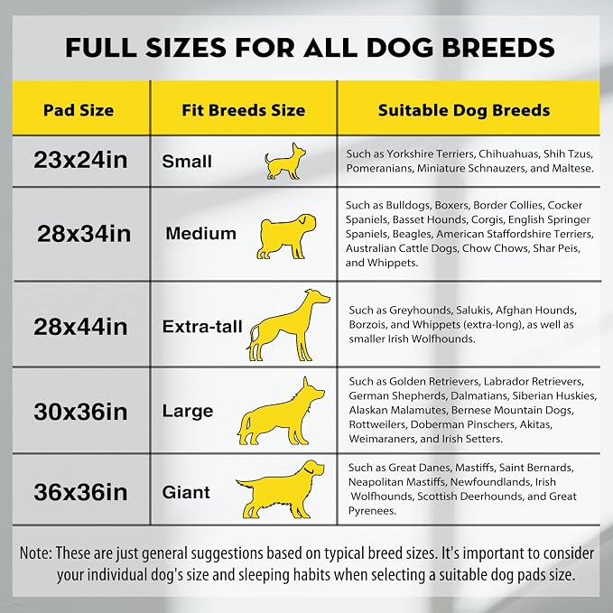 CROCI Charcoal Puppy Pads 23"x24" Standard Size, Odor-Control Carbon Dog Training Pads Absorbs Up to 4 Cups of Liquid, 6-Layer Leak-Proof & Quick Dry Pee Pads for Dogs, Disposable (100 Counts)