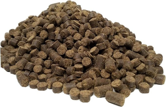Axolotl Food 1/4" Soft Moist Sinking Pellets for Axolotls, Shrimp, Snails, Newts, Large Catfish, Monster Fish, Tropical Fish, Koi, Pond Fish, Salmon Meal Pellets - 1/2-lb
