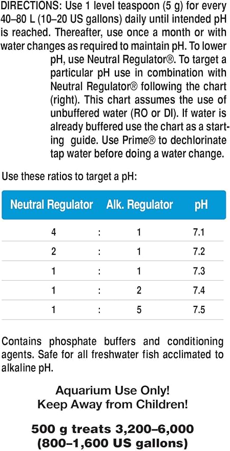 Alkaline Regulator, 500 g / 1.1 lbs
