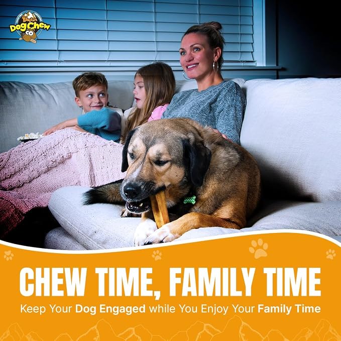 Tibetan Dog Chew Yak Cheese Sticks (18 Medium Chews) - Natural Handmade Treats for Medium Dogs, Long-Lasting, Easy to Digest, No Additives, Rawhide, Grains or Gluten, Perfect for Aggressive Chewers
