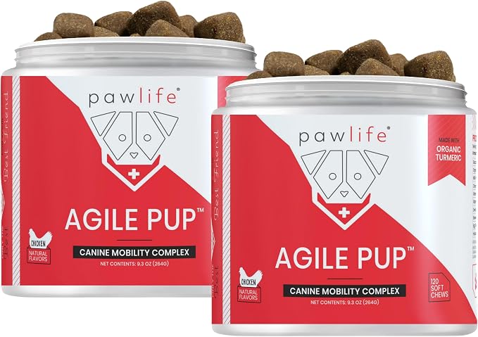 Arthritis Dog Joint Chews| Glucosamine, Chondroitin, Omega-3| MSM Support for Healthy Joints| 240ct Veterinarian Formulated Soft Chews| Up to 4-Month Supply