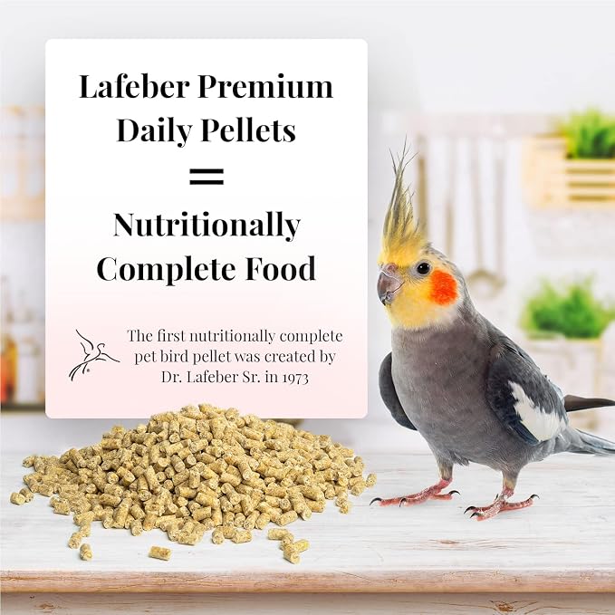 LAFEBER'S Cockatiel Pellets (1.25 lb, Premium Daily Pellets)