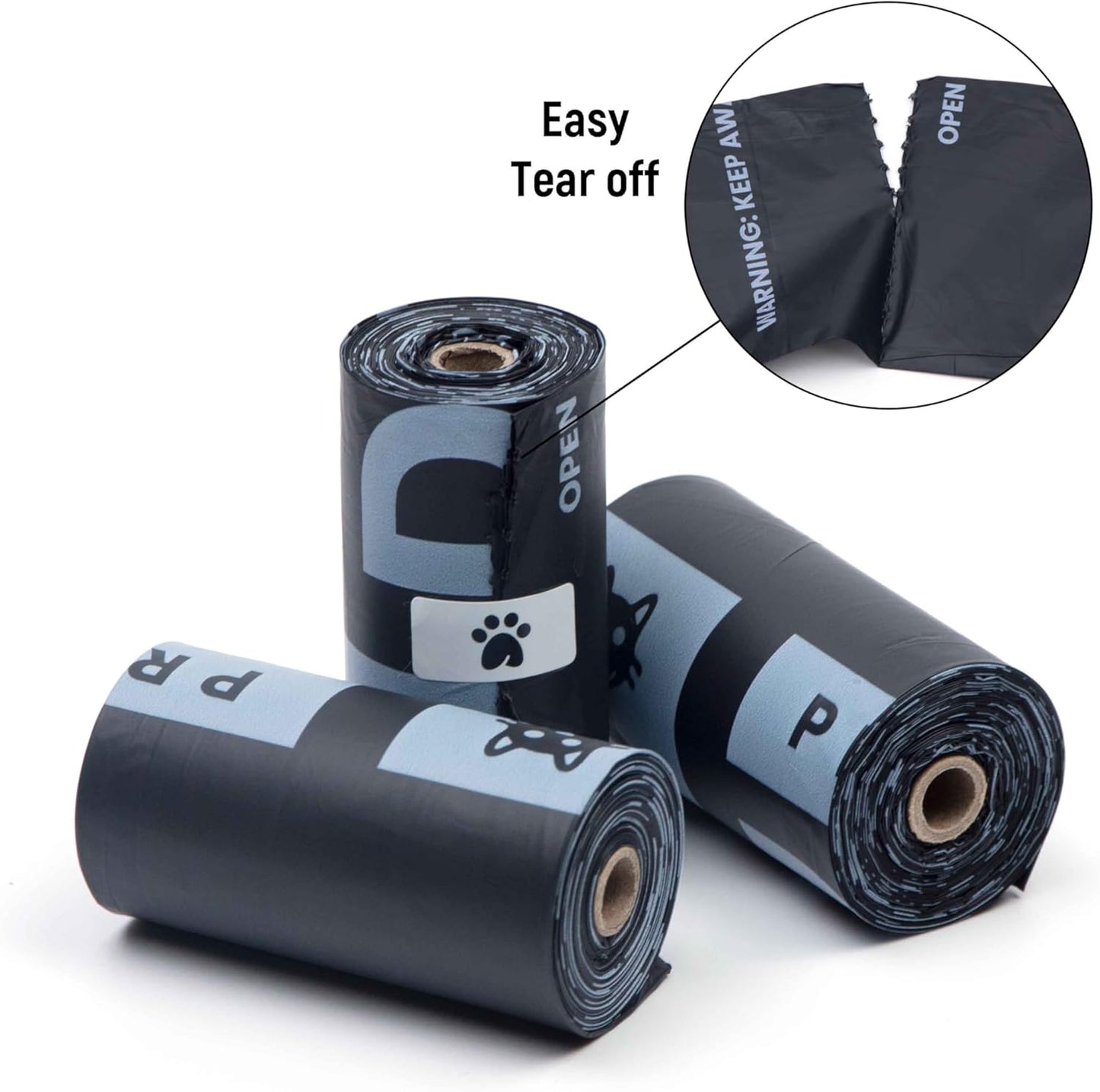 100% Certified Compostable Dog Poop Bags - Dr. C's Premium Dog Poop Bags - 270 Bags / 18 Rolls, Extra thick, Leak Proof, Unscented, Plant Based and Earth Friendly