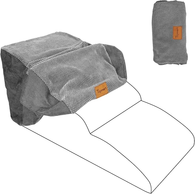 Topmart High Density Extended Foam Dog Ramp&Steps 3 Tiers & Replacement Waterproof Cover