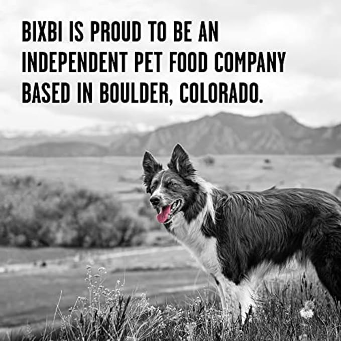 BIXBI Liberty Freeze-Dried Dog Food Topper & Treats, Lamb – 97% Meat & Organs, No Refrigeration – USA Made, 26 oz