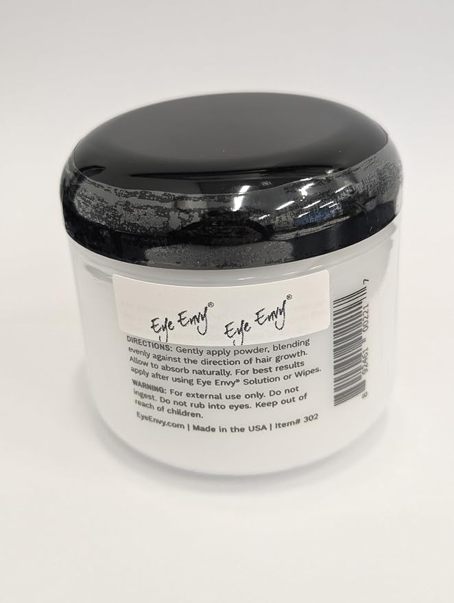Eye Envy Tear Stain Remover Powder for Dogs and Cats. Natural, Safe Formula. Apply Around Eyes. Absorbs and Cleans Tears and Staining. Keeps Area Dry. Made in The USA. (2.5 oz)